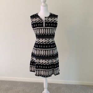 Veronica Beard Black and White Dress